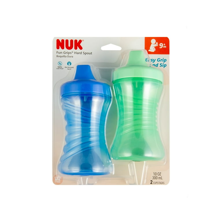 NUK 10 Hard Spout Sippy Cup for Toddlers, Durable and BPA-Free