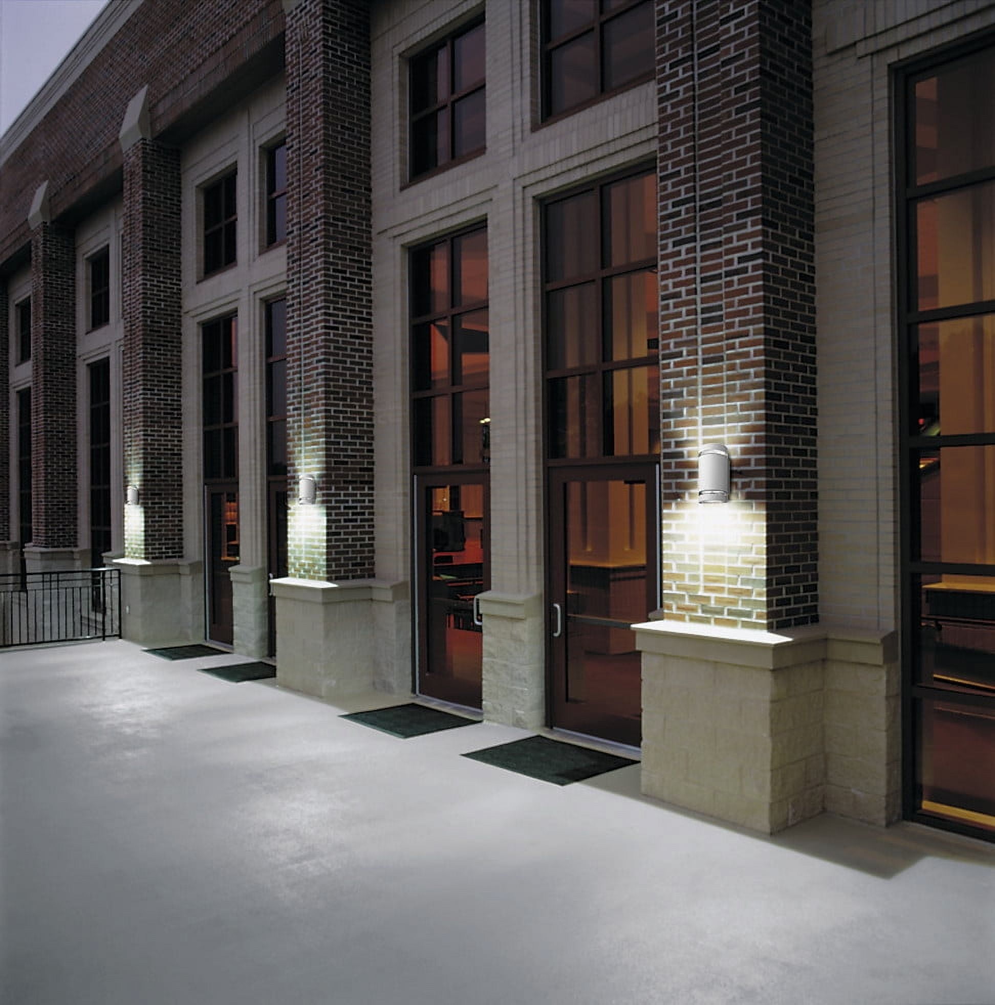 Lithonia Lighting OLLWU LED P1 40K MVOLT WH M6 9-1/4" Tall Integrated Led Outdoor Wall