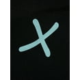 thumbnail image 4 of Sunloudy - Sudadera para hombre con estampado de letras en contraste de retazos de manga larga con cordón y capucha Sunloudy moda, 4 of 9