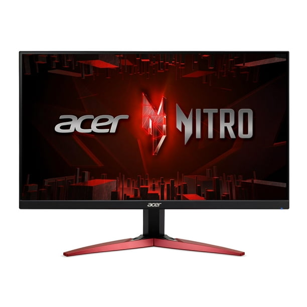 Monitor IPS para juegos de PC Acer Nitro de 23,8" Full HD 1920 x 1080 | AMD FreeSync Premium | Actualización de 180 Hz | Hasta 0,5 ms | Compatibilidad con HDR10 | 99% sRGB | 1 x Display Port 1.2 y 2 x