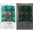 thumbnail image 2 of Polkadot Kitten Cat Ceramic Night Light, 2 of 2