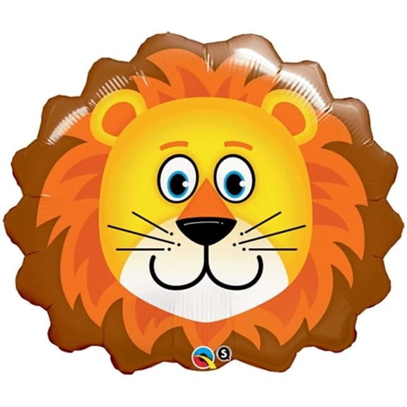 29 inch Lovable Lion Foil Mylar Balloon - Party Supplies Decorations