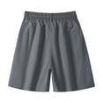 thumbnail image 5 of Aimik Golf Shorts for Men Drawstring Elastic Waist Relaxed Fit Mens Shorts with Pockets Summer Comfort Casual Shorts for Sport, 5 of 6