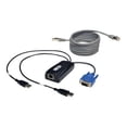 thumbnail image 2 of Tripp Lite Unité Interface Serveur USB (2) Commutateur Multimédia Virtuel KVM HD15 USB RJ45 - Clavier / Vidéo / Souris / Adaptateur USB - HD-15 (VGA) (m) vers USB, RJ-45, 2 of 2