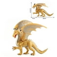 thumbnail image 5 of Educational for Kids 8-12 Stone Dragons Toy Figure Realistic Dinosaur Model Kids Birthday Gift Toys, 5 of 6