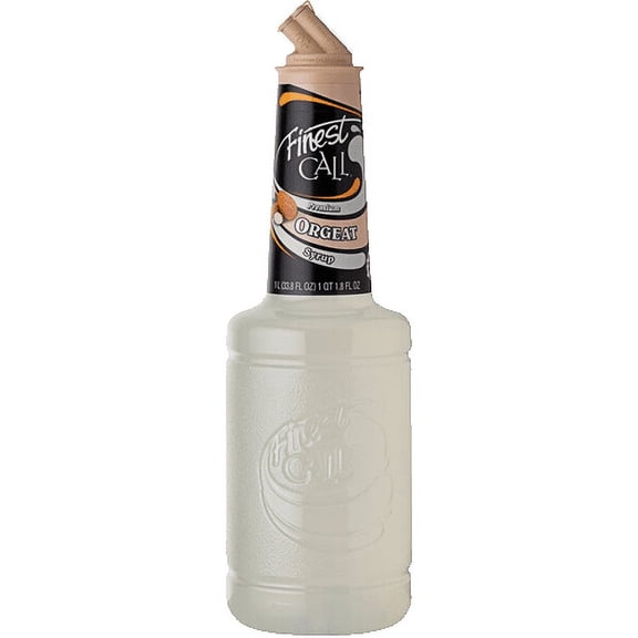 Finest Call 1 Liter Premium Orgeat Almond Syrup