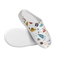 thumbnail image 3 of Disketp Cartoon Space Women's Men's Slippers Plush Slip-On House Slipper for Winter Indoor Soft Cushion Non-slip Fluffy Slides Slippers-37/38, 3 of 7