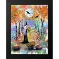 thumbnail image 2 of Wickstrom, Martin 12x14 Black Modern Framed Museum Art Print Titled - Autumn Witch, 2 of 5