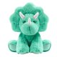thumbnail image 2 of cpengpj Soft Triceratops Dinosaur Plush Toy, Cotton Stuffed Animal with Squatting Pose, Cute Figurine for Home Decor, Perfect Gift for Kids and Adults, 2 of 5