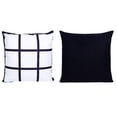 thumbnail image 4 of Funda de almohada en blanco de la serie Nine Grid, funda de almohada de felpa corta, funda de almohada de sofá de sublimación, 4 of 5