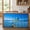 Blue, variant on Blue Cottage Cabinet Curtains 11" W x 13" L, Blue Tree Blue Field Path Landscape Nature Under-Desk Privacy Dust Proof Drape Dishwasher Curtain Sink Skirt for Kitchen Closet Bathroom Laundry
