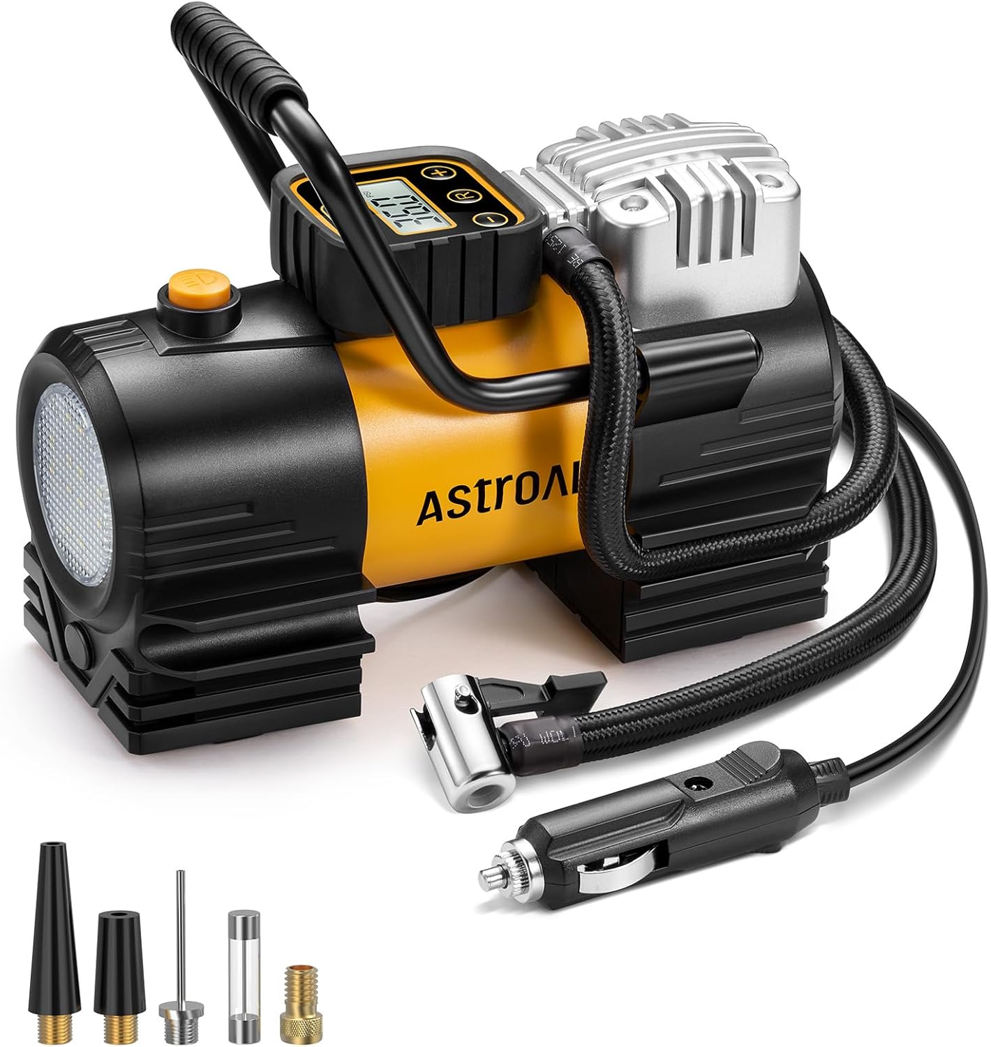 AstroAI 150 PSI Portable Tire Inflator with LED Light photo 1