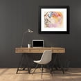 thumbnail image 4 of Odilon Redon 23x20 Black Modern Framed Museum Art Print Titled - Young Girl and Flowers, 4 of 5