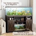 thumbnail image 6 of ICEELF Aquarium Stand for 55-90 Gallon Tanks, 1000 lbs Capacity, 49.2" L x 18.9" W, Heavy Duty with Power Outlets and Storage Cabinet, 6 of 7