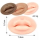 thumbnail image 4 of importsportslover 5D labios de silicona práctica entrenamiento de labios de cejas para artistas y Color claro Salvador Dali Práctica de labios, 4 of 4