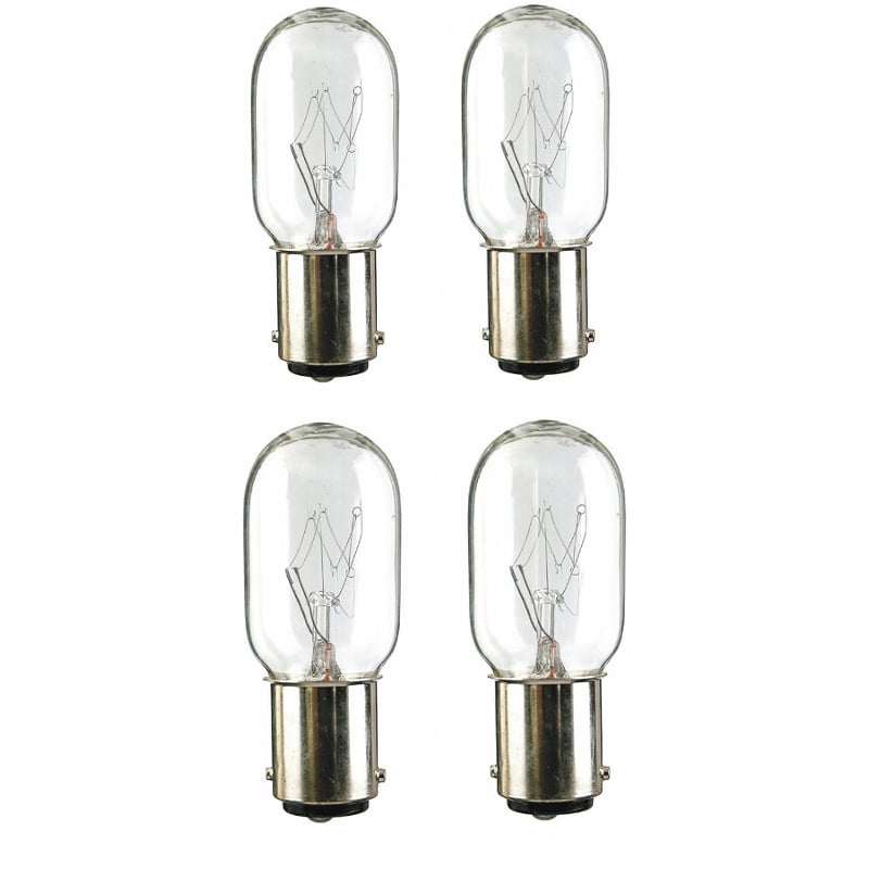 25T8DC-120V Incandescent Bulbs 120 Volts 25 Watts T8 Double Contact Bayonet Base 1 Piece