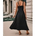 thumbnail image 6 of Gdvsclr Women'S Smocked Maxi Dresses 2025 Summer Beach Sundress Casual Spaghetti Strap Swing A Line Long Flowy Dress, 6 of 7