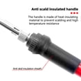 thumbnail image 2 of Soldador Eléctrico Sl101 Con 5 Puntas De Soldador 6 Kit De Soldador De Temperatura Ajustable Para Reparación De Placa De Circuito seitruly TO005733-02, 2 of 6