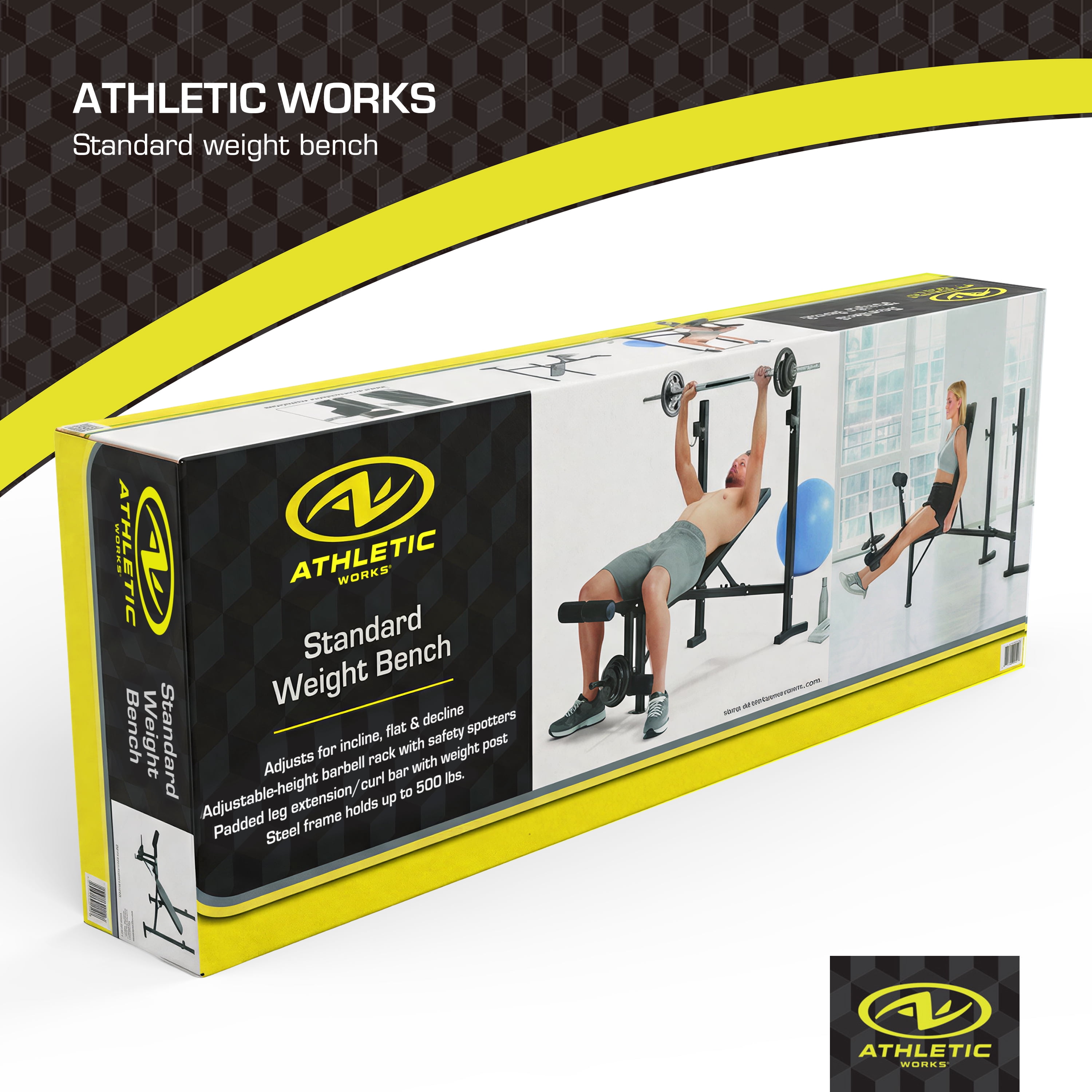 Athletic Works Standard Bench and Rack
