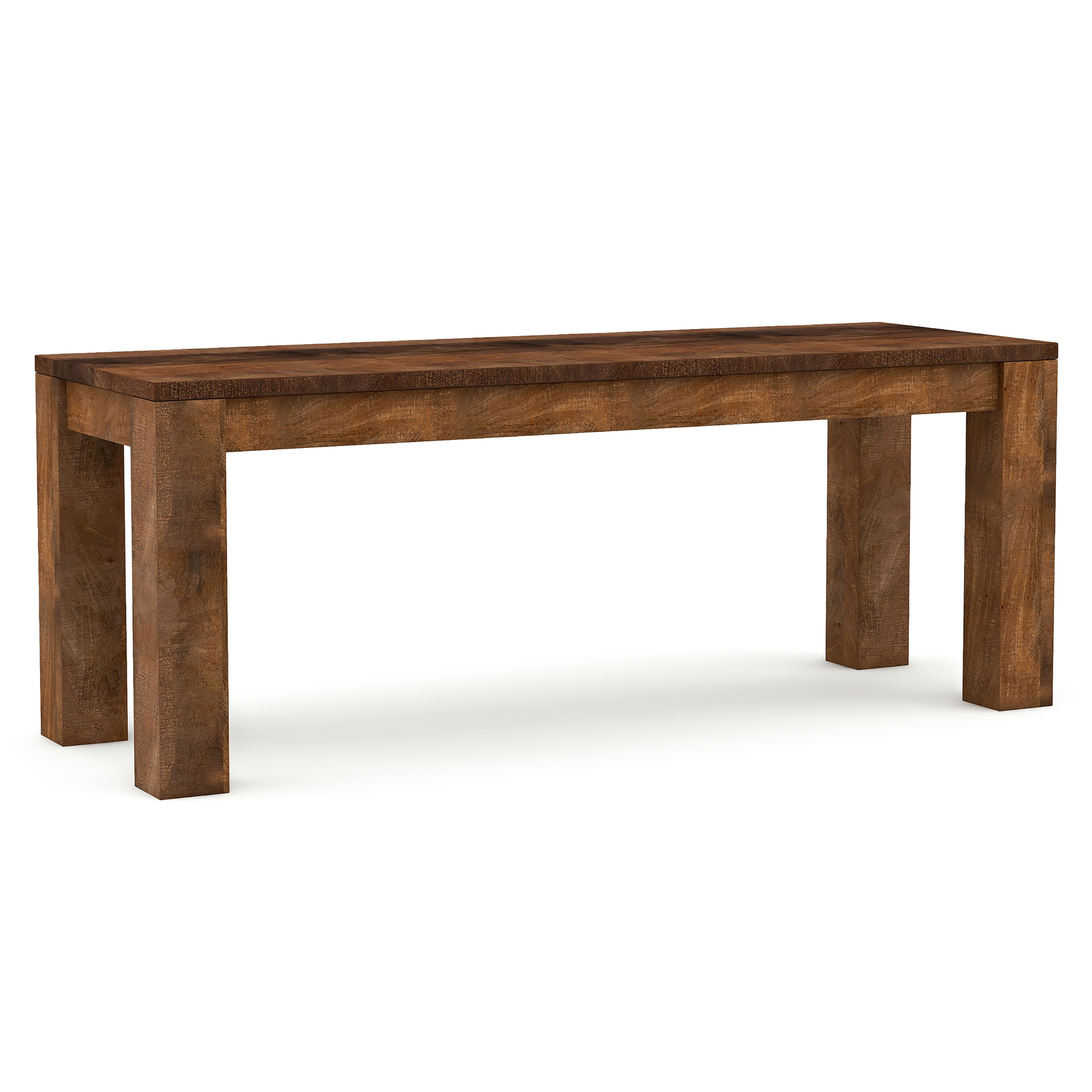 Furniture of America Hillcrest Wood Dining Bench, Natural