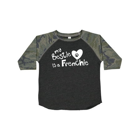 

Inktastic Bestie Frenchie Gift Toddler Boy or Toddler Girl T-Shirt