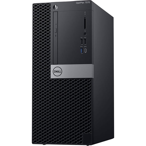Restored Dell Optiplex 7070 Tower Desktop Computer | Intel i7-9700 (3.4) | 16GB DDR4 RAM | 500GB SSD Solid State | Windows 11 Pro | Internal Wi-Fi 6 PCIe Adapter