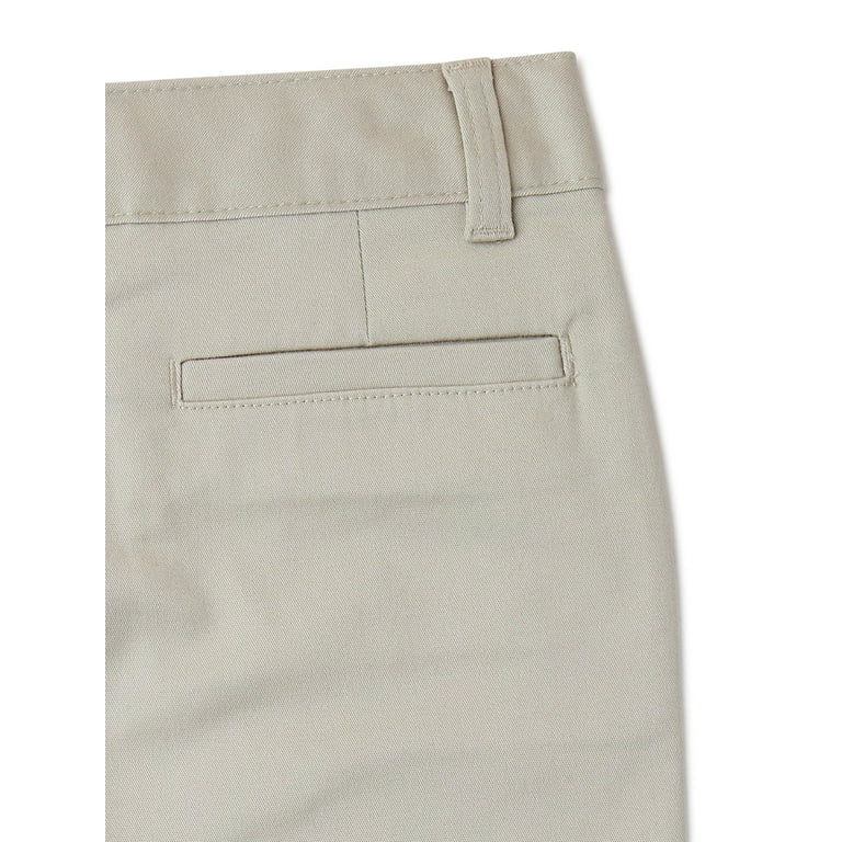 Wonder Nation Girls School Uniform Bermuda Shorts Sizes 4 16 Plus Walmart
