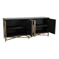 thumbnail image 5 of Moe's Home Mako Faux Leather Sideboard in Gray, 5 of 12