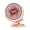 Pink, variant on Blueek Portable Desk Clamp Mini Fan for Dorm, USB Powered Household Fan with Digital Display, Low Noise & Adjustable Speeds,White