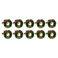thumbnail image 4 of 10Pcs Mini Christmas Wreath Miniature Christmas Wreath for 1:12 Scale Girls Gift and DIY, 4 of 12