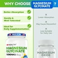 thumbnail image 5 of 2 Pack Magnesium Glycinate 500mg, 480 Veggie Capsules | 100% Chelated & Purified – 3rd Party Tested, Vegan Friendly, Non-GMO, 5 of 7