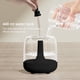 thumbnail image 5 of Humidificador de aromaterapia USB con luz - Difusor de niebla fría silenciosa de gran capacidad de 440ML para coche, oficina, plantas - Blanco/Negro/Verde, 5 of 9