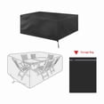 thumbnail image 4 of Cubierta Antipolvo Para Mesa, Tela Oxford Impermeable, Cubierta Antipolvo Para Silla, Protector Solar Para Exteriores, Jardín, Patio, 4 of 7