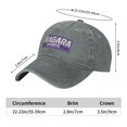 thumbnail image 6 of Niagara University Unisex Adjustable For Hat Baseball Cap Casquette, 6 of 8