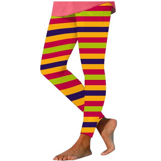 Leggings Imprimés Carnaval Sans Position pour Femmes Pantalons de Nuit