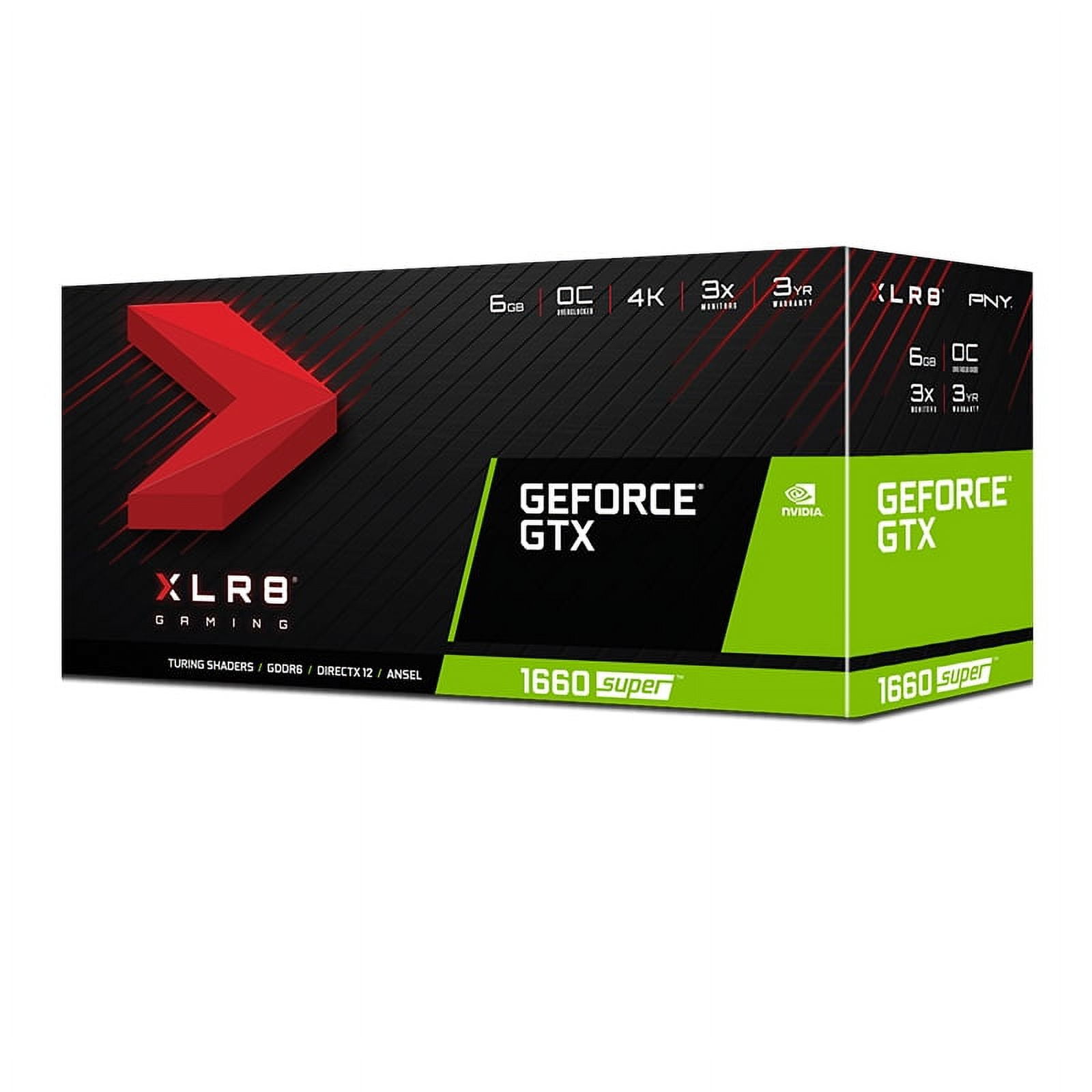 激安　geforce GTX1660Super PNY GeForce® GTX 1660 Super™ 6GB XLR8 Gaming Overclocked