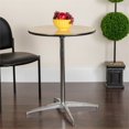 thumbnail image 3 of Pemberly Row Table Cocktail Ronde en Bois, Fini Naturel et Noir, 3 of 7