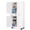 White, variant on Metal Storage Cabinet, with Locking Doors, 2 Drawers & Adjustable Shelves, 4 Smooth Wheels, 71 in Rolling Tool Cabinet for Garage Home, Office, Warehouse