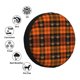 thumbnail image 4 of Balery Halloween Tartan Plaid Cubiertas para Neumáticos - Protector Resistente para Neumáticos de Camioneta, SUV, Remolque, Camper y RV-14 inch, 4 of 6