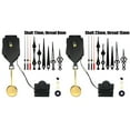 thumbnail image 4 of New Quartz Complete Pendulum Clock Drive Unit Movement Mechanism Metal Hands Home Decorative Clock Parts Accessories 2, 4 of 9