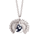 thumbnail image 1 of Ghost full risa de Hallowmas Collar de girasol collar collar collar colgante, 1 of 3