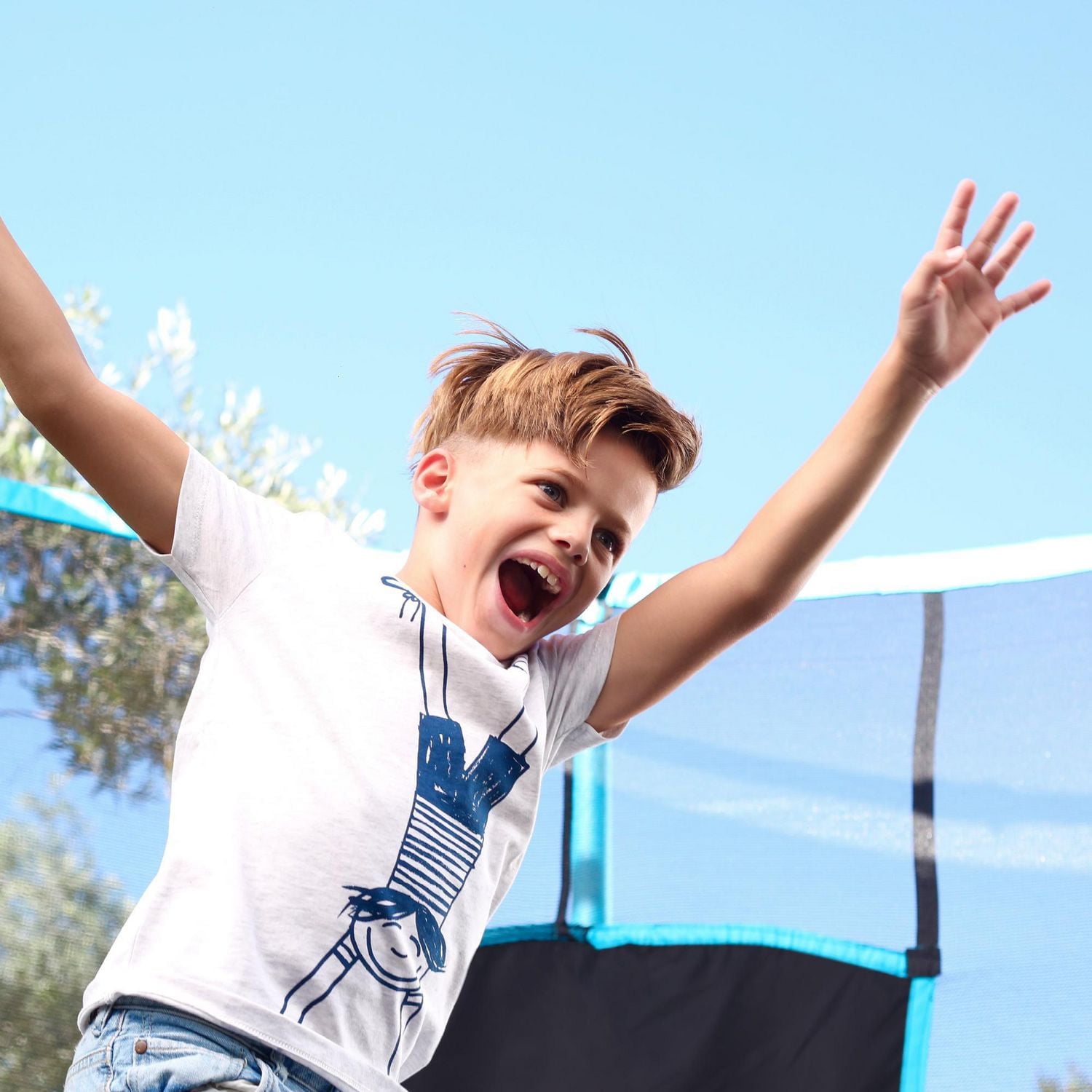 Trampoline rond Genius 10 pi TP