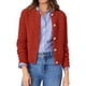 thumbnail image 1 of Cardigan de punto para mujer PRETTYGARDEN en naranja rojo talla S, 1 of 6