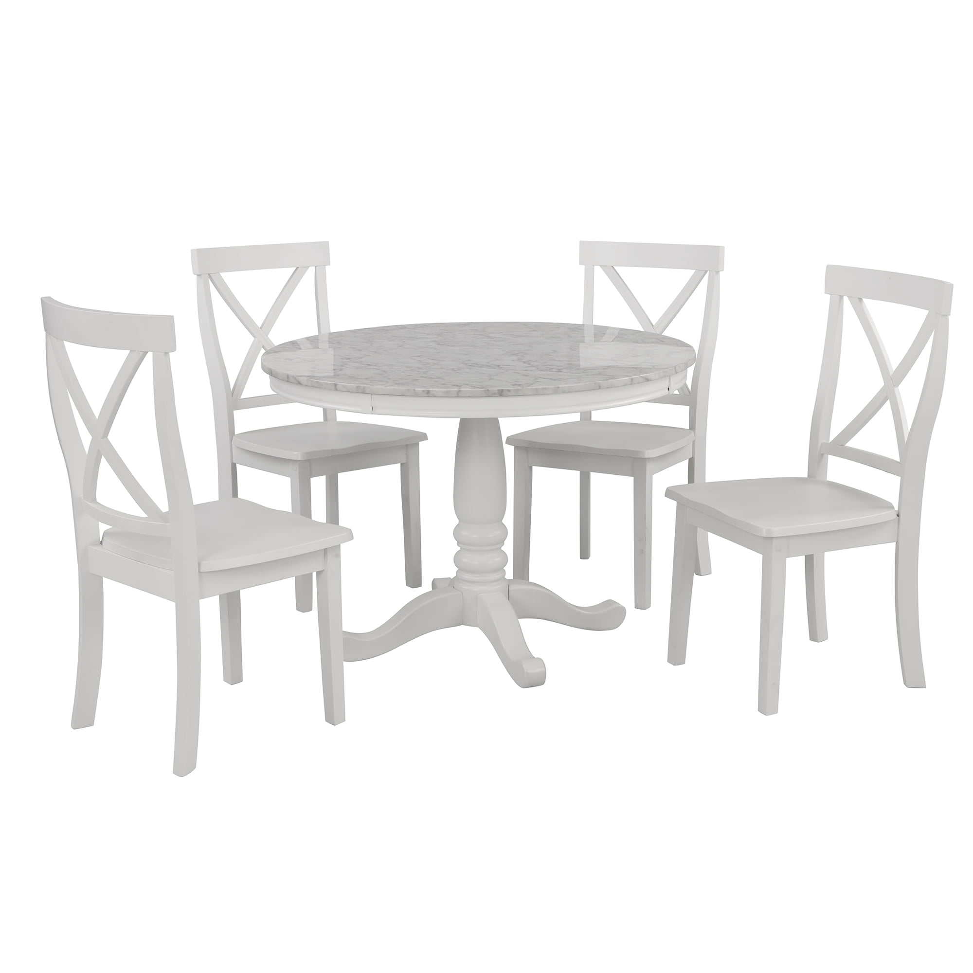 circle dining table for 4