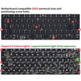 thumbnail image 6 of GK64X Keyboard Kit RGB Hot Swappable 60% Programmable bluetooth Wired Case Customized Kit PCB Mounting Plate Case with Replacable Space Key - Dual Mode, 6 of 12