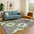thumbnail image 7 of Addison Rugs Mayfield Premium Machine Washable Transitional Aztec Green Rectangle Rug, 10' x 14', 7 of 7