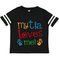 thumbnail image 3 of Inktastic My Tia Loves Me Boys or Girls Toddler T-Shirt, 3 of 5