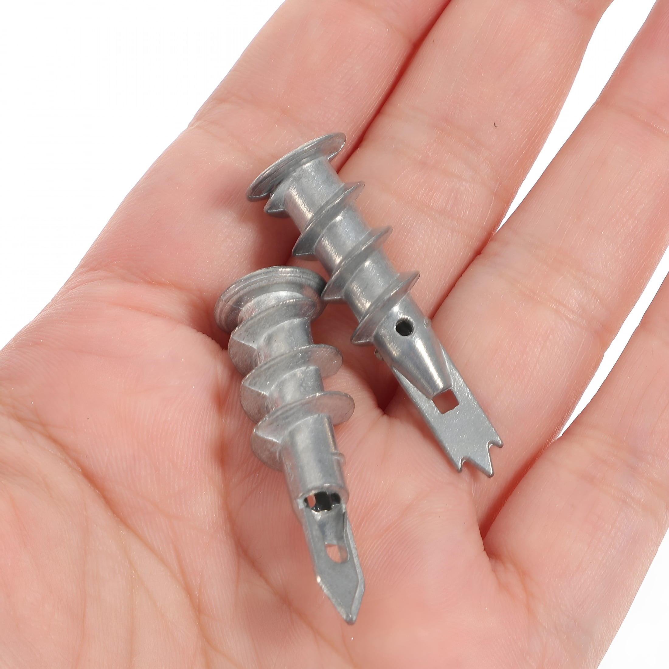 ZHZFKQ 2026 New 100Pcs Drywall Anchor Heavy Duty Drywall Anchor Expansion Bolt for Gypsum Wall for Shelves, Cabinets, Mirrors, Hooks, Picture Frames