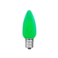 thumbnail image 4 of Novelty Lights LED Green C9 Ceramic Outdoor Lighting, Green Wire (25 Bulbs, 120 V), 4 of 6