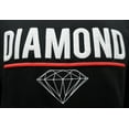 thumbnail image 2 of Diamond Supply Co. Men's Graphic Logo Pullover Fleece Hoodie Sweatshirt (Large, Strike Black), 2 of 2